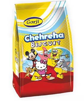 بیسکویت گرجی چهره ها 80گرمی