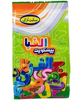بیسکویت گرجی الفبا 80گرمی