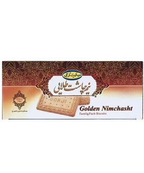 بیسکویت گرجی نیم چاشت طلایی 650گرمی