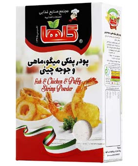 پودر سوخاری میگو و ماهی گلها 200گرمی