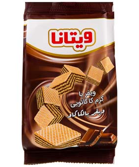 ویفر لقمه ای ویتانا کاکائویی 110گرمی
