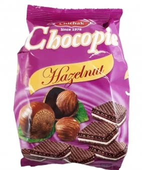 شوکوپای فندقی چیچک 150گرمی