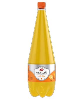 نوشیدنی لاکی فروت پرتقال 1لیتری