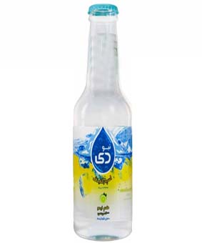 آب گازدار نیودی لیمویی شیشه 250م
