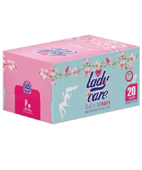پد روزانه لیدی کر بزرگ 20عددی