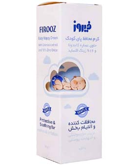 کرم محافظ پای کودک فیروز 65گرمی