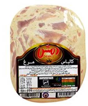 کالباس مرغ دمس 60%- 300گرمی