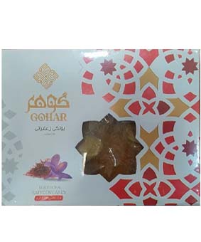 پولکی زعفرانی گوهر 600گرمی