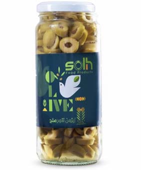 زیتون اسلایس صلح 500گرمی