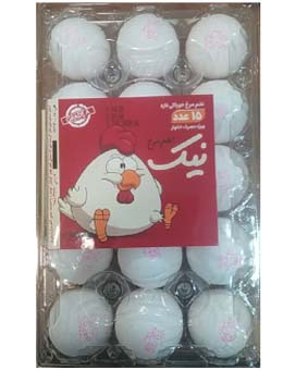 تخم مرغ نیک 15عددی