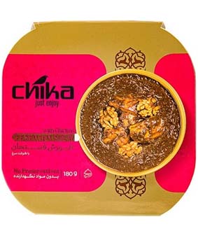 خورش فسنجان با گوشت مرغ چیکا 180گرمی