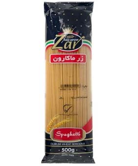 اسپاگتی زرماکارون 1/1- 500گرمی