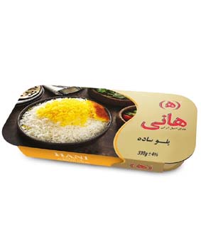 پلو ساده هانی 330گرمی