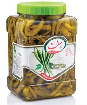 ترشی فلفل سبز سنت 1100گرمی