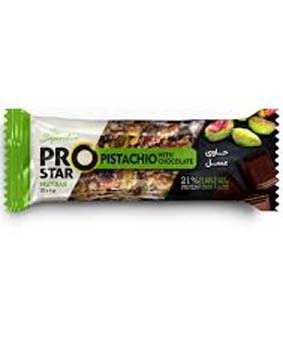 نات بار پرواستار پسته 25گرمی