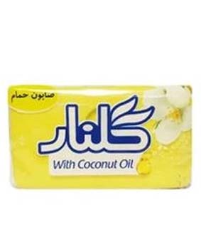 صابون حمام گلنار زرد 130گرمی