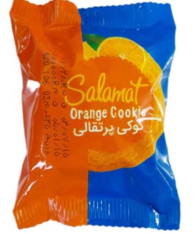 کوکی سلامت پرتقالی 35گرمی