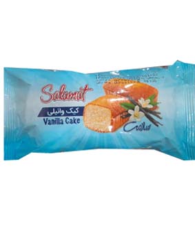 کیک وانیلی سلامت 100گرمی