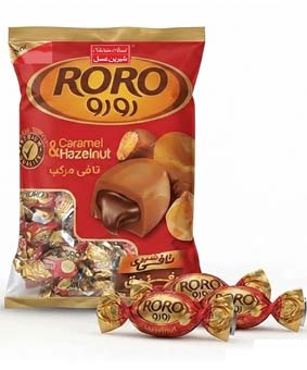تافی فندق رورو 400گرمی