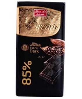 شکلات دریم 85% شیرین عسل 100گرمی