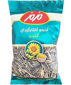 تخمه آفتابگردان گلپر مزمز 105گرمی