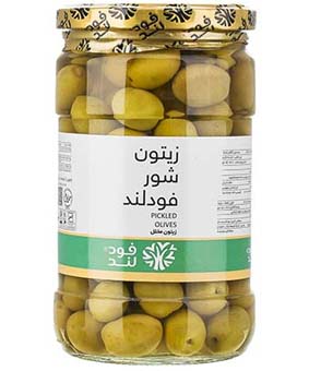 زیتون ویژه فودلند 640گرمی
