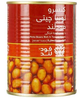 کنسرو لوبیا چیتی فودلند 380گرمی