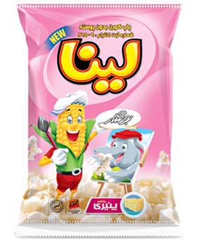 اسنک بوشار پنیری لینا 33گرمی