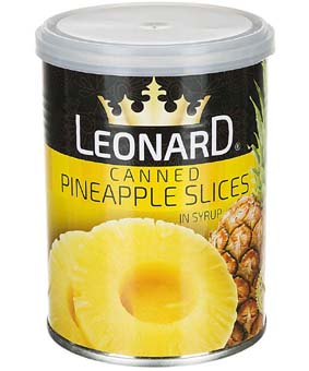 کمپوت آناناس لئونارد 565گرمی