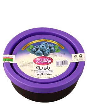 مربا بلوبری موسوی 350گرمی