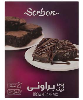 پودر کیک سوربن براونی 500گرمی